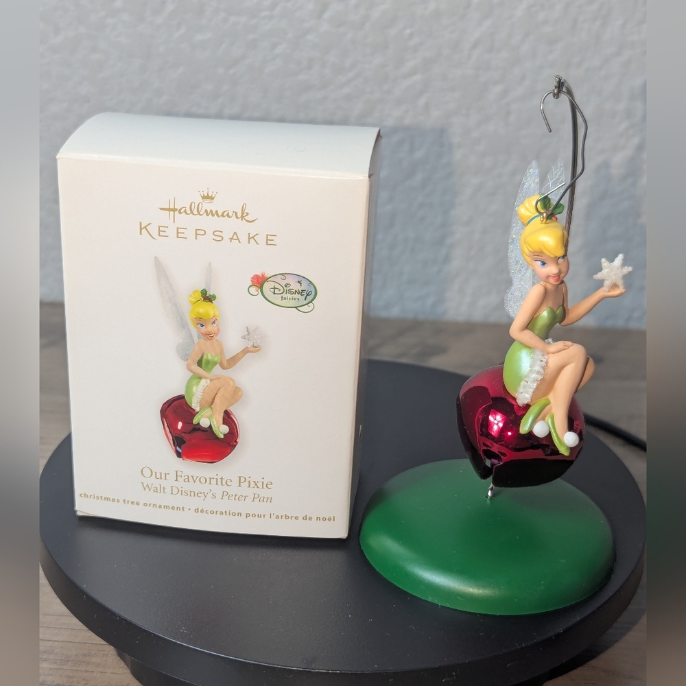 Favorite Pixie Tinkerbell Peter Pan 2011 Hallmark Keepsake Ornament